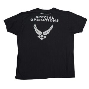 US Air Force Special Operations T-Shirt Men 46 Black Graphic Rapid Dominance